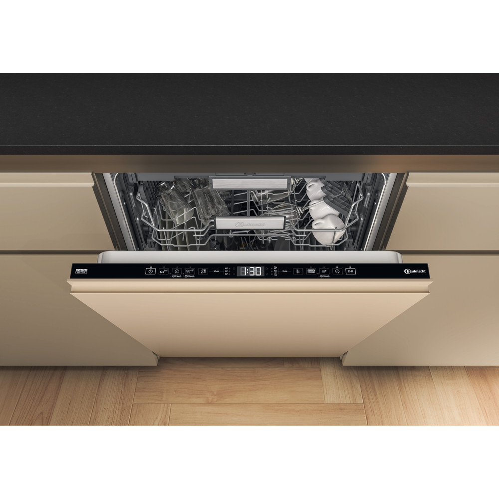 Bauknecht Dishwasher Inbouw B7I HT58 TC Volledig geïntegreerd B Lifestyle control panel
