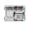 Whirlpool Dishwasher Free-standing WSFE 2B19 X UK N Free-standing A+ Perspective