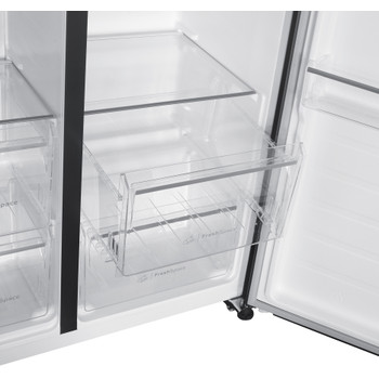 Indesit Side-by-Side Livre Instalação INGF 6441 XP4E Inox Drawer