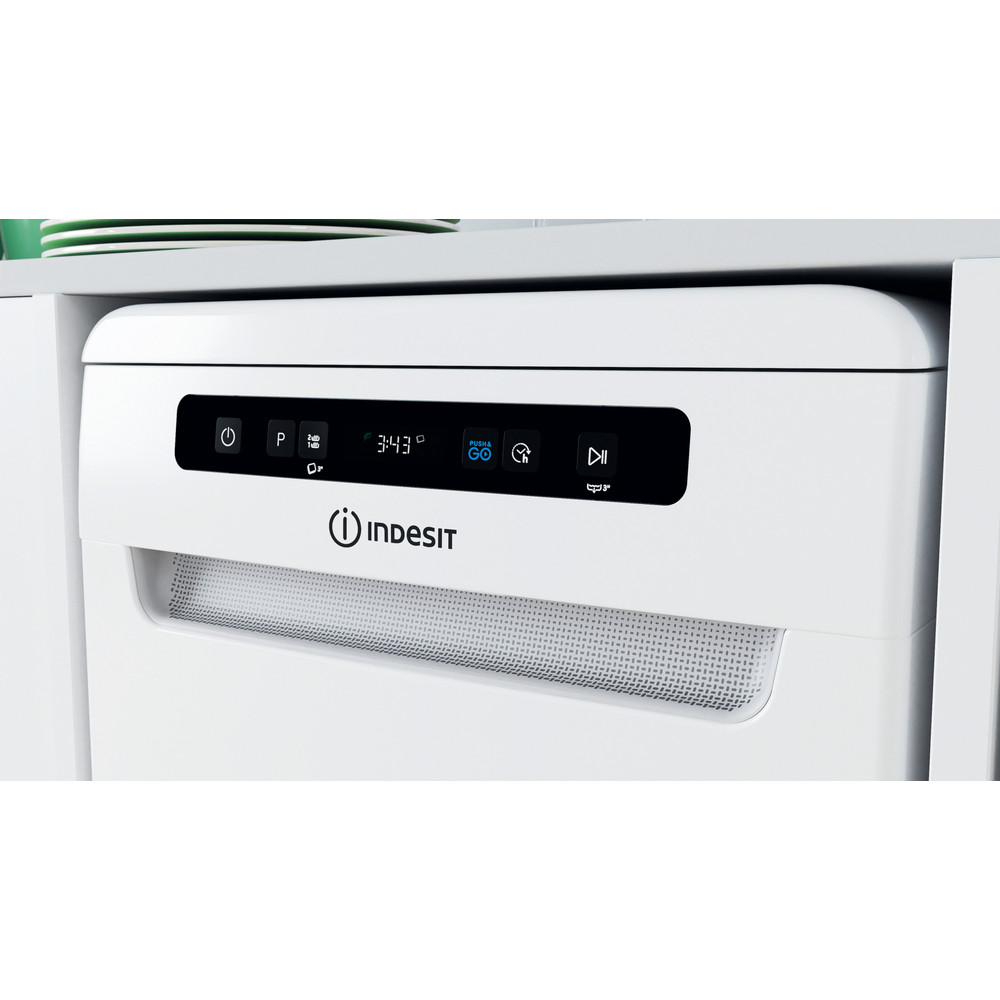 Indesit Посудомийна машина Соло DSFO 3T224 C Соло A++ Lifestyle control panel