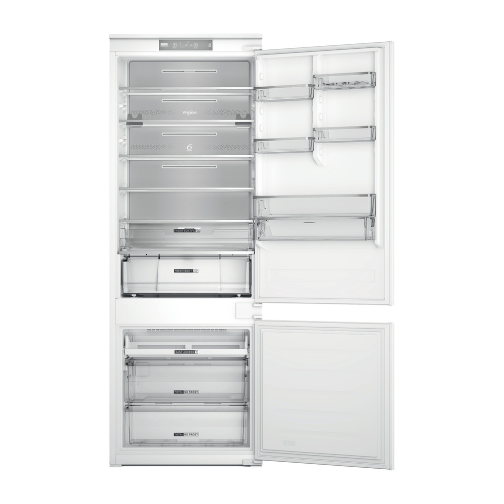 Whirlpool Kombinovaná chladnička s mrazničkou Vestavné WH SP70 T121 Bílá 2 doors Frontal open