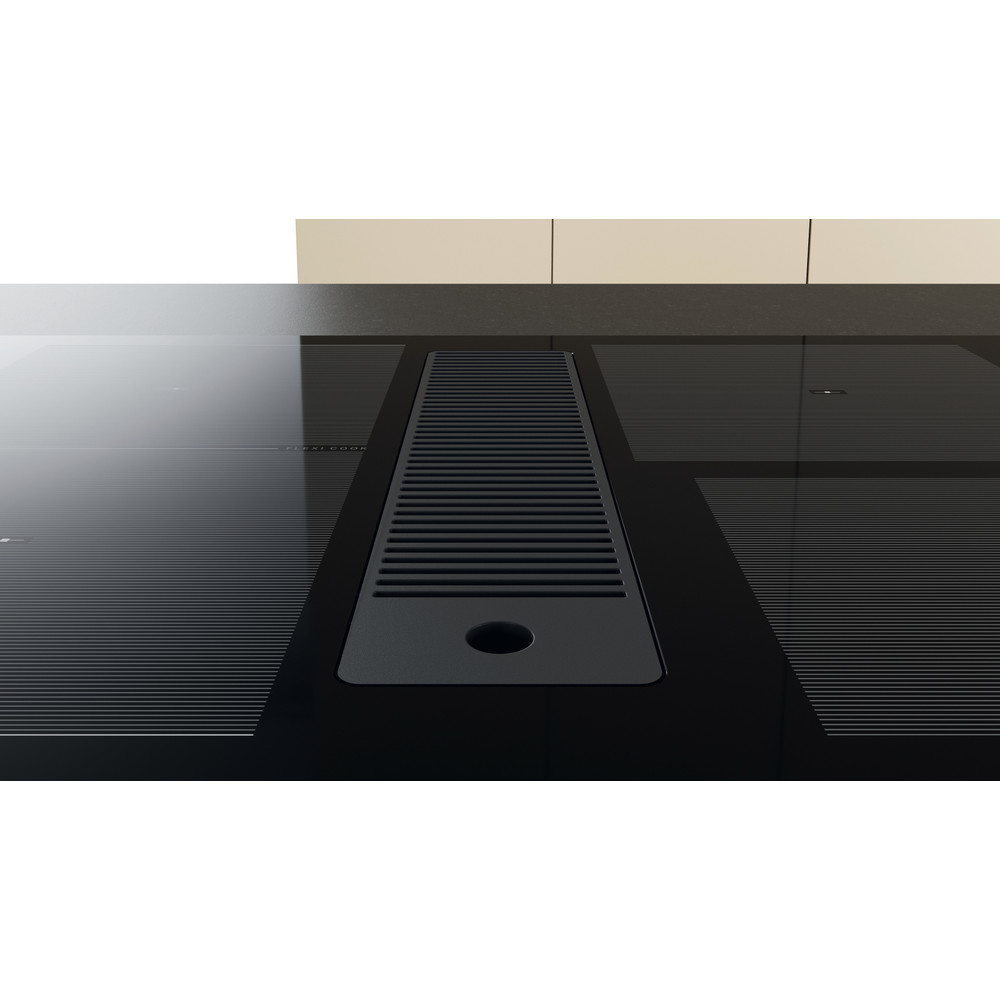 Whirlpool Venting cooktop WVH 1065B Černá Lifestyle detail