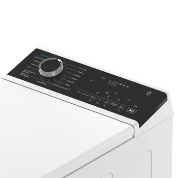 Whirlpool Mosógép Szabadonálló TW721WBSSWAHU Fehér Felültöltős A Lifestyle control panel