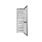 Indesit Kombinacija hladnjaka/zamrzivača Samostojeći INFC8 TI21X Inox 2 doors Frontal open