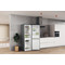 Whirlpool Fridge/freezer combination Samostojni W7X 82O OX H Optic Inox 2 doors Perspective