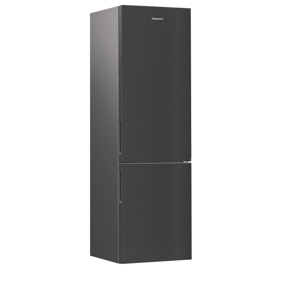 Hotpoint Combiné Pose-libre HPK 25403 XBR6E Pet Inox 2 portes Perspective