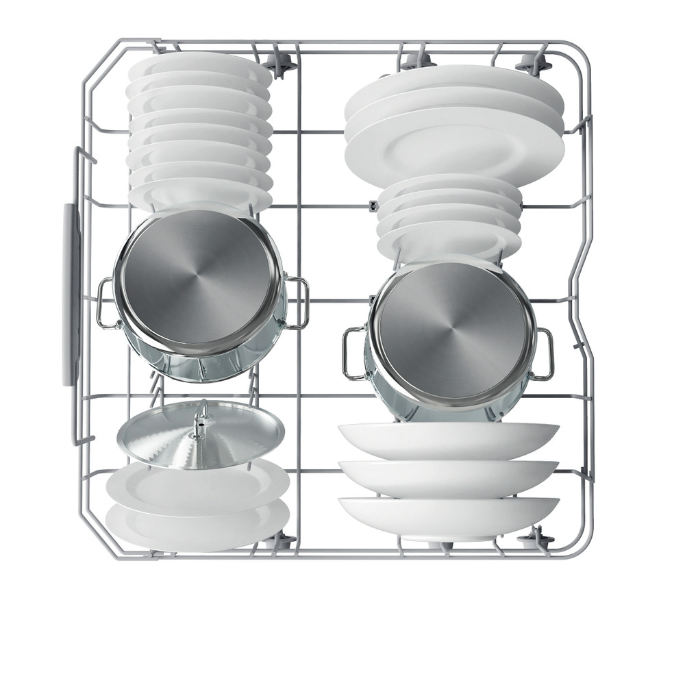 Hotpoint_Ariston Zmywarka Wolnostojący HFC 3C26 F X Wolnostojący E Rack