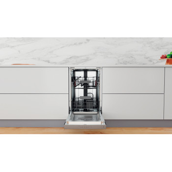 Whirlpool Maşină de spălat vase Încorporabil WSBC 3M27  X Half-integrated E Lifestyle frontal open