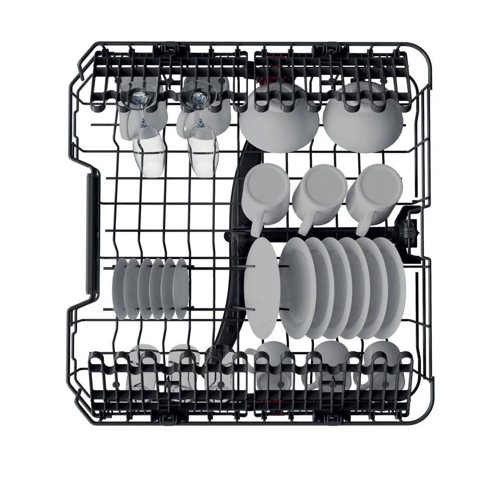 Bauknecht Lave-vaisselle Appareil encastrable BCBC 3C26 B CH Intégrable E Rack