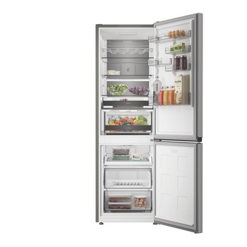 Whirlpool Холодильник з нижньою морозильною камерою. Соло WHK 26373 X6EA2 ARC 764 Manhattan Gray 2 двері Lifestyle frontal open