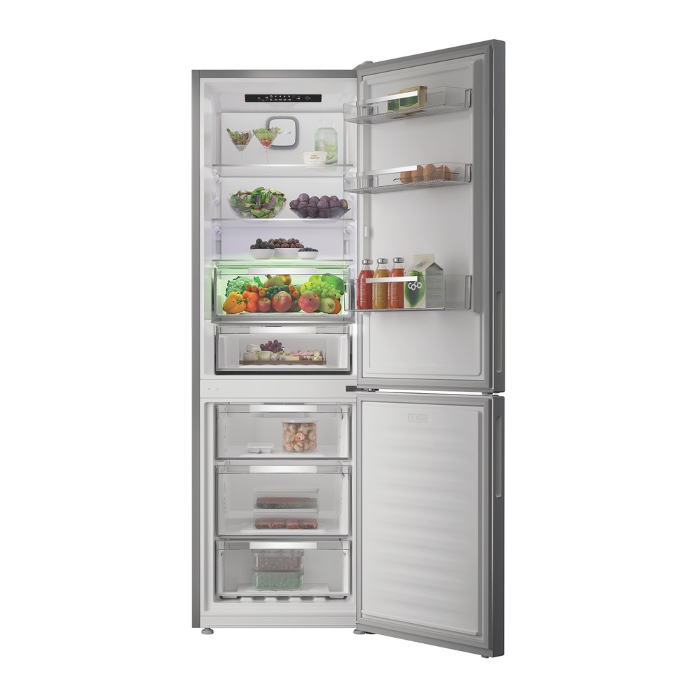 Hotpoint Combinados Libre instalación HPK 25361 XP4E New Silver – ARC 1035 2 doors Lifestyle frontal open