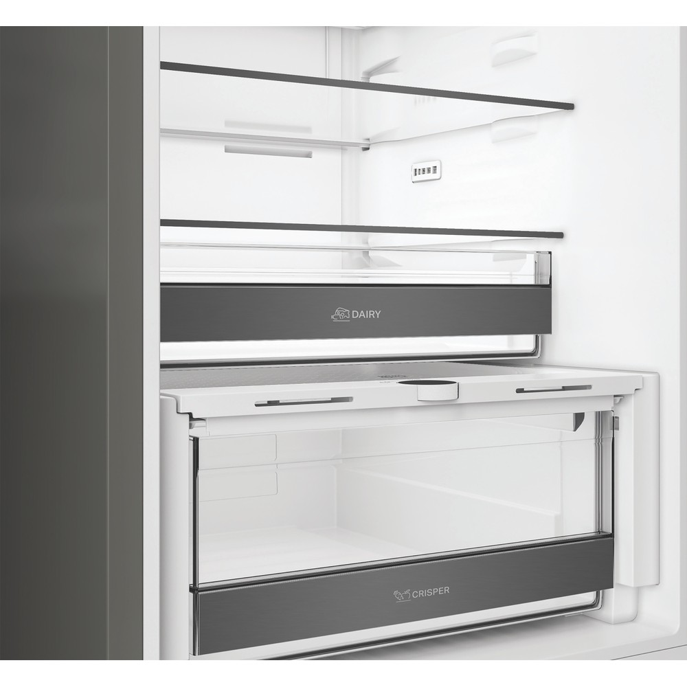 Whirlpool Combinación de frigorífico / congelador Libre instalación WHK 26413 X6EE ARC 764 Manhattan Gray 2 doors Drawer