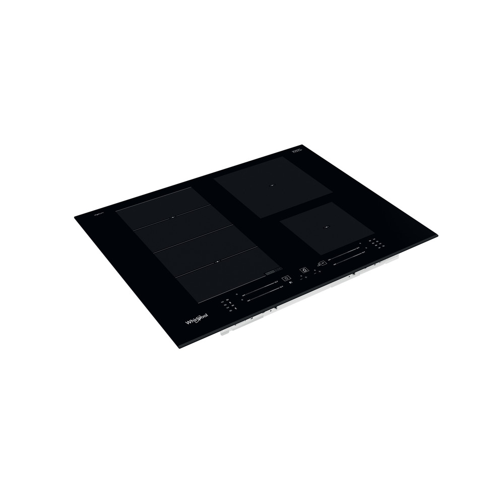 Whirlpool Kookplaat WF S9365 BF/IXL Zwart Induction vitroceramic Perspective