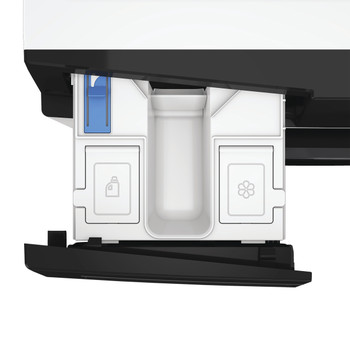 Whirlpool Lave-linge Pose-libre WPM 011W ADS BE Blanc Frontal A Drawer