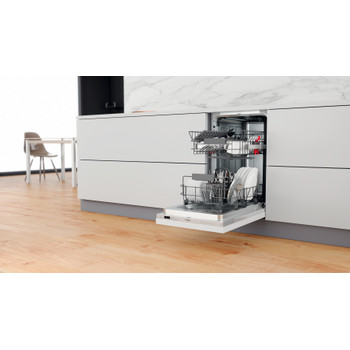 Whirlpool Maşină de spălat vase Încorporabil WSIC 3M27 Full-integrated E Lifestyle perspective open