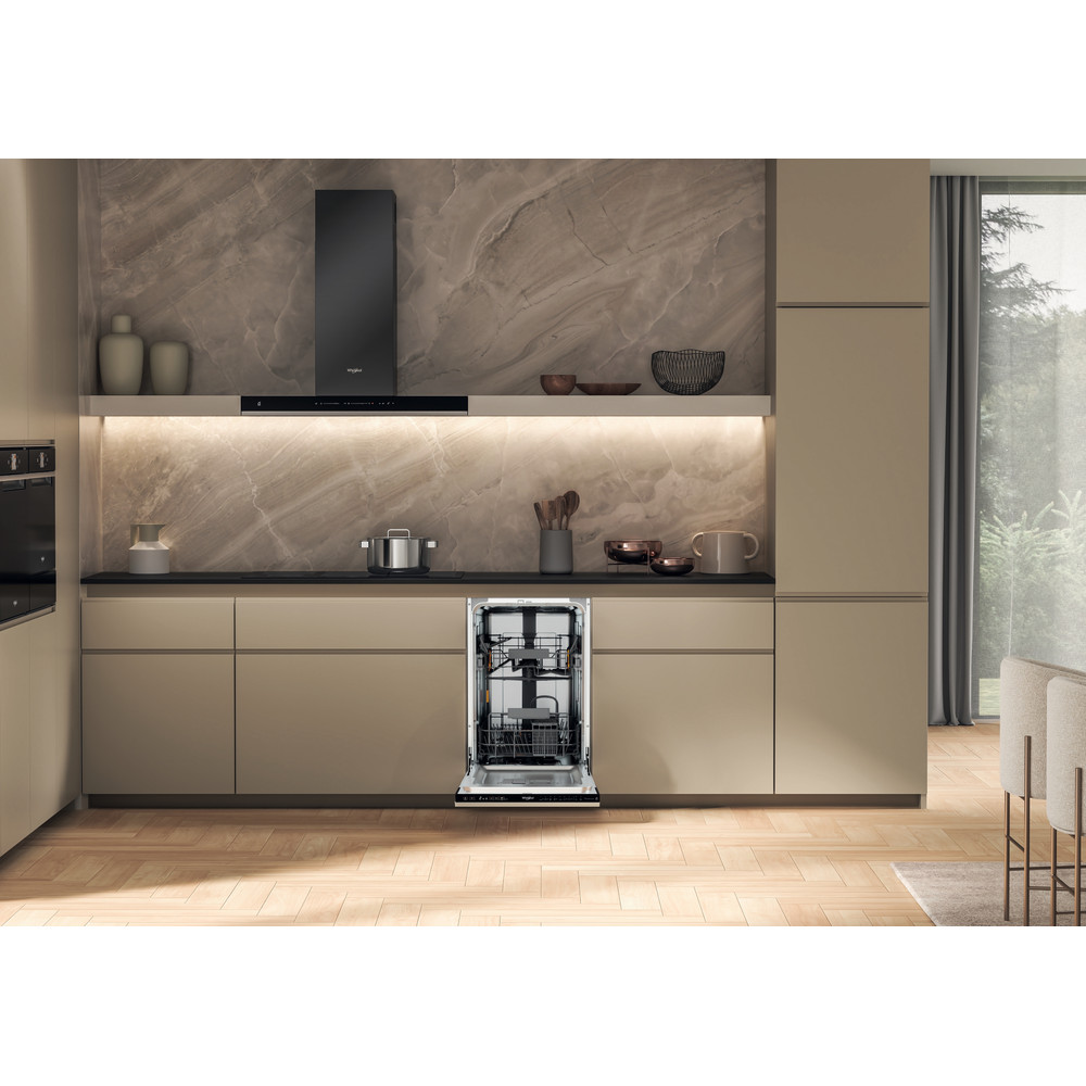 Whirlpool Oppvaskmaskin Integrert WH3ID10BS7SA0 Full-integrated D Lifestyle frontal open