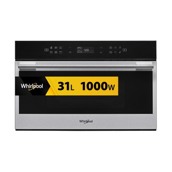 Whirlpool Мікрохвильова піч Вбудований (-а) W7 MD440 Нержавіюча сталь Електронне 31 Мікрохвильова піч з функцією гриль 1000 Frontal