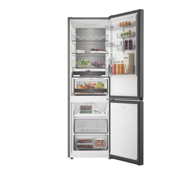 Whirlpool Racitor-congelator combinat Independent WHK 26373 XBR6EA ARC 764 Manhattan Gray 2 doors Lifestyle frontal open