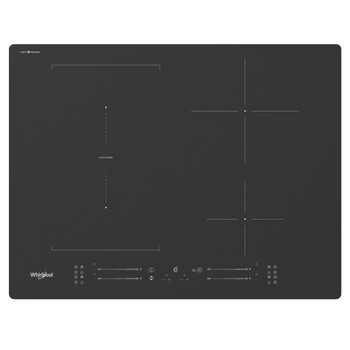 Whirlpool Варильна поверхня WL S7965 NE BM Чорний Induction vitroceramic Frontal top down