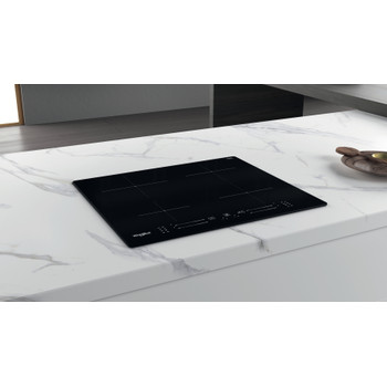 Whirlpool Варильна поверхня WS S4060 BF Чорний Induction vitroceramic Lifestyle perspective