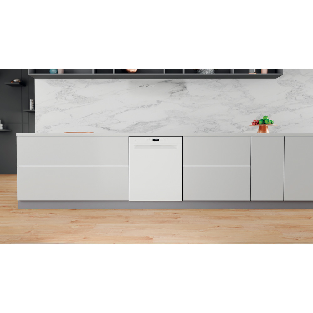 Whirlpool Diskmaskin Inbyggda WH6UC14BN7A0W Underbyggd C Lifestyle frontal