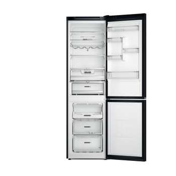 Whirlpool Racitor-congelator combinat Independent W7X 93T KS Negru-Inox 2 doors Frontal open