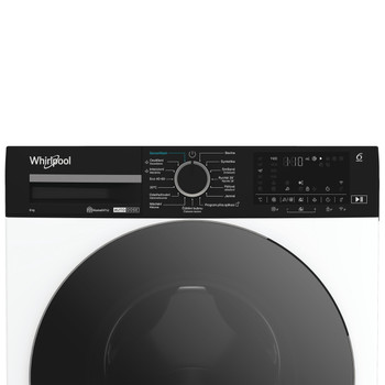 Whirlpool Pračka Volně stojící WPM 89W ADS CS Bílá Předem plněná A Control panel