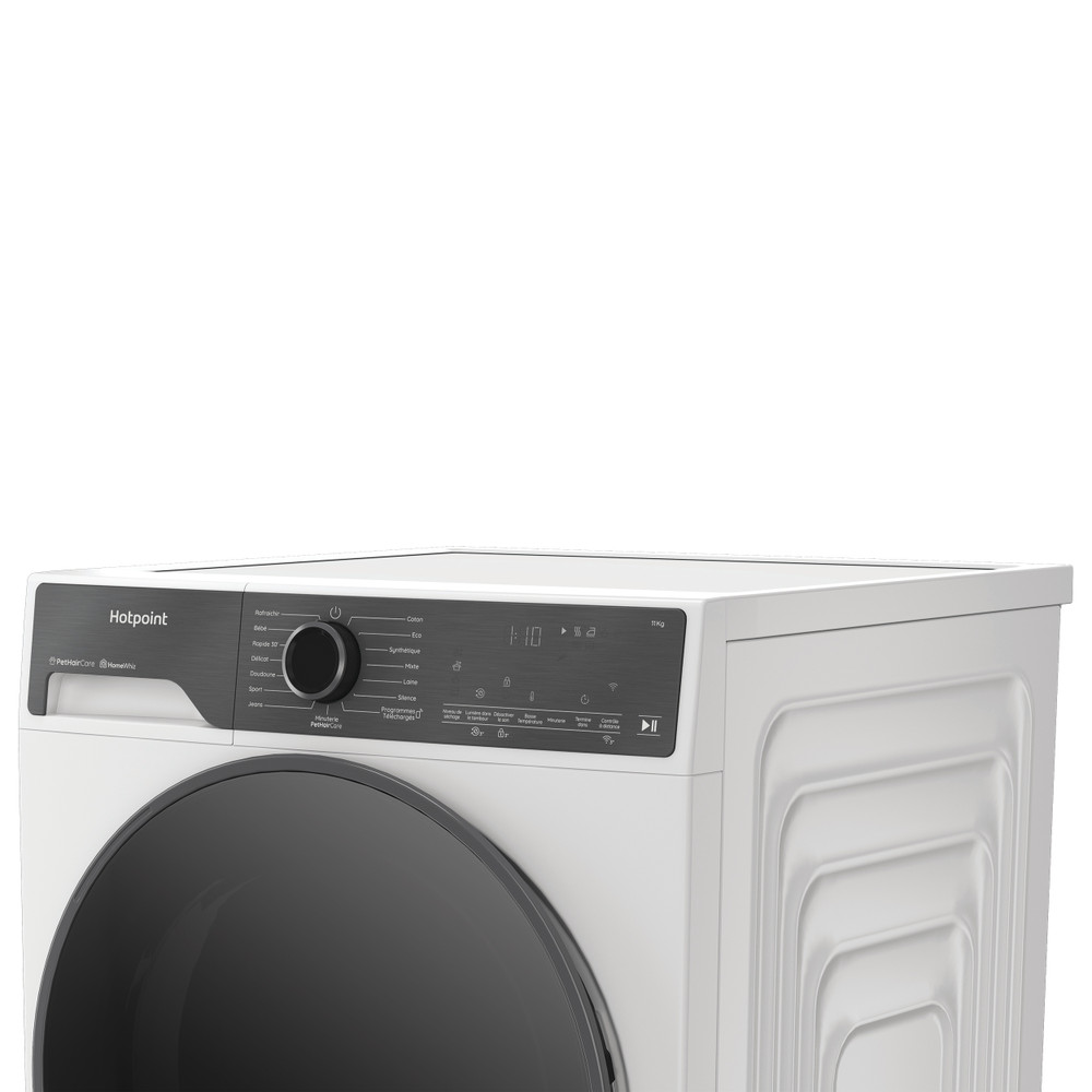 Hotpoint Sèche-linge C HD 113D WWS FR Blanc Lifestyle control panel