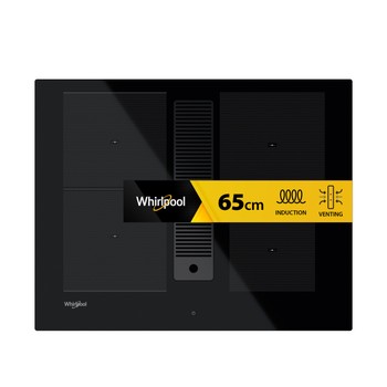 Whirlpool Venting cooktop WVH 1065B Zwart Frontal