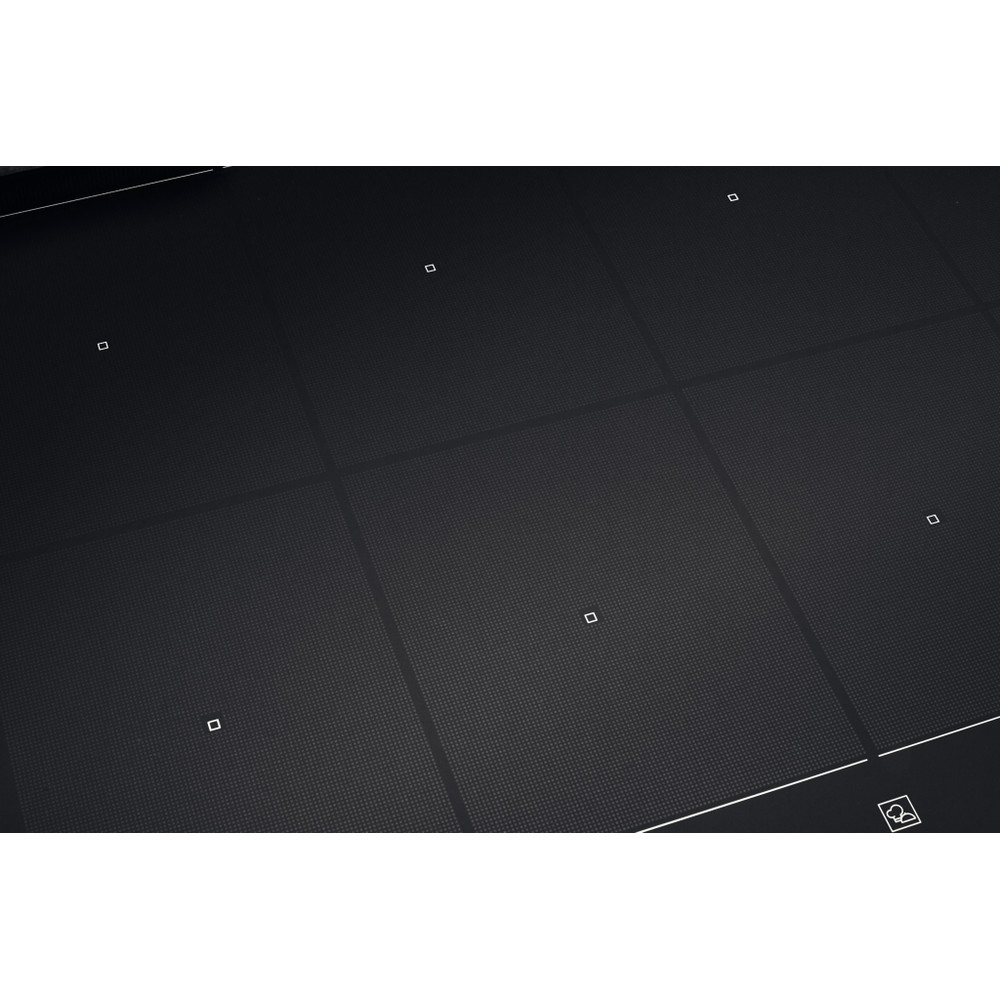 Bauknecht Table de cuisson CTAC 8780AFS AL Noir Induction vitroceramic Heating element