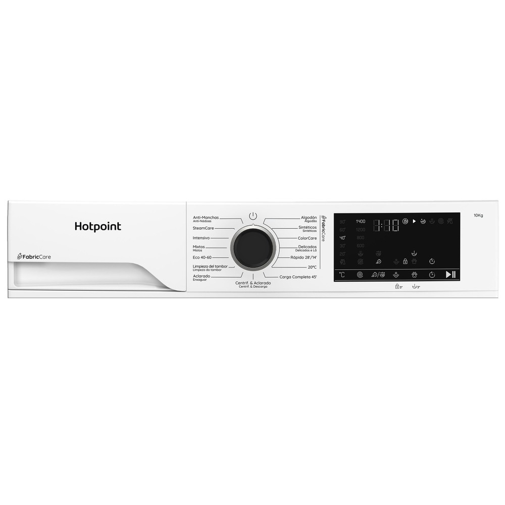 Hotpoint Máquina de lavar roupa Livre Instalação HB 103 CARE SPT Branco Carga Frontal A Program