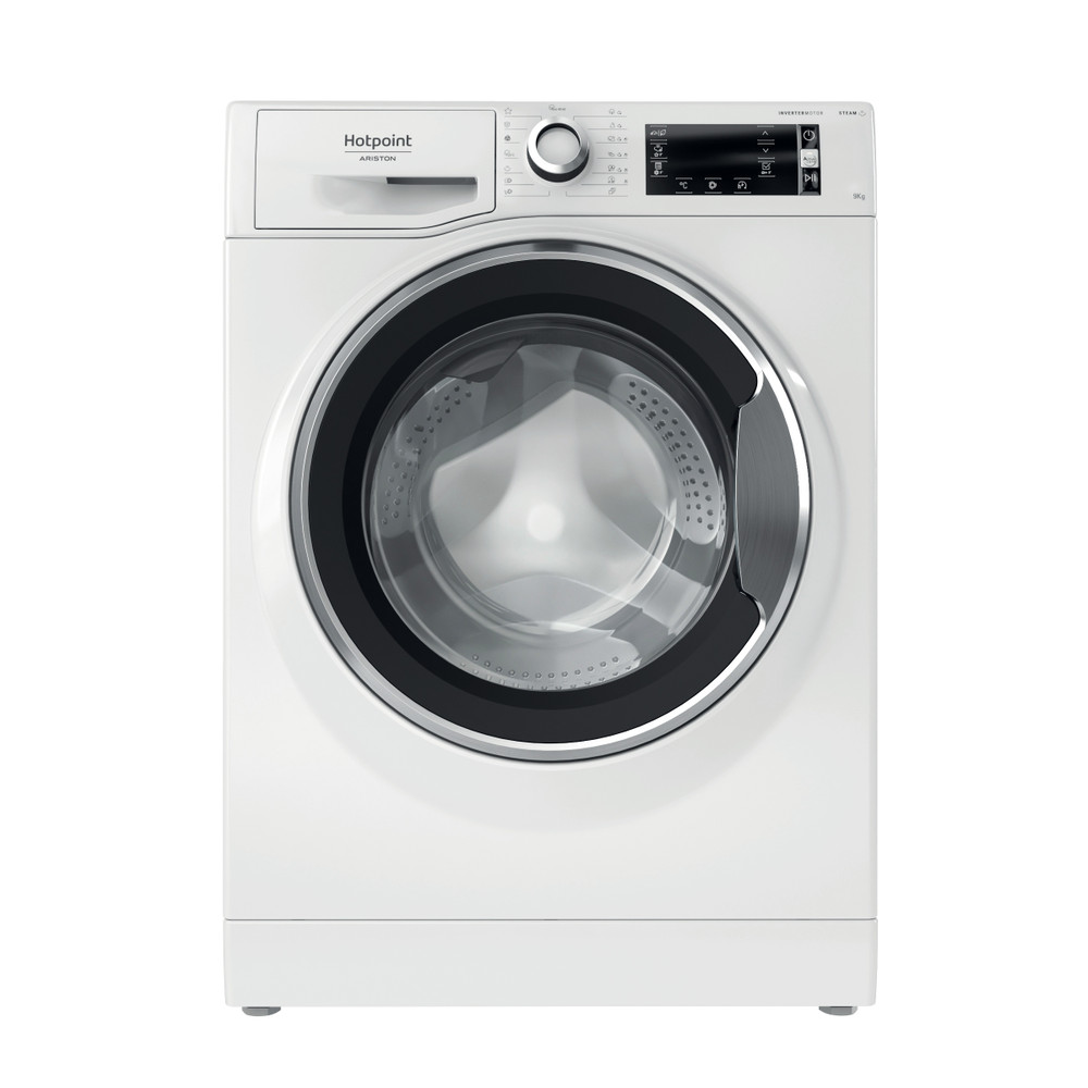 Hotpoint_Ariston Máquina de lavar roupa Livre Instalação NLCD 948 WC A EU Branco Carga Frontal A Frontal