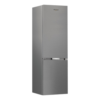 Whirlpool Combinado Livre Instalação WHK 25404 XP8E Pearl Inox 2 doors Perspective