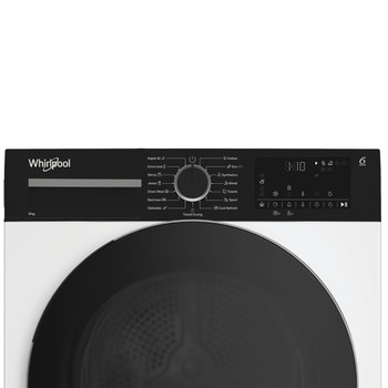 Whirlpool Sušička WPS D8 WBS EE Bílá Control panel