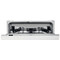 Whirlpool Astianpesukone Kalusteisiin sijoitettava WIC 3C34 PFE S Full-integrated D Frontal