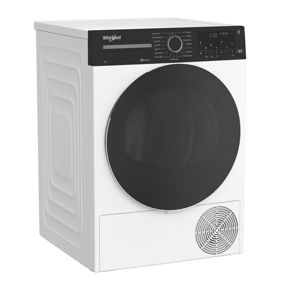 Whirlpool Szárító WP B8X WBS EE Fehér Perspective