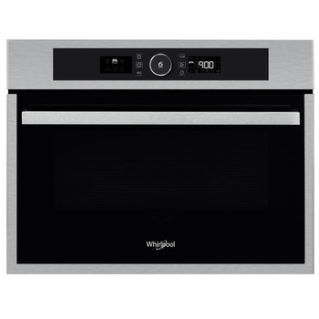 Whirlpool Mikrovågsugn Inbyggda AMW 9607/IX Stainless steel Elektronisk 40 MW-kombi 900 Frontal