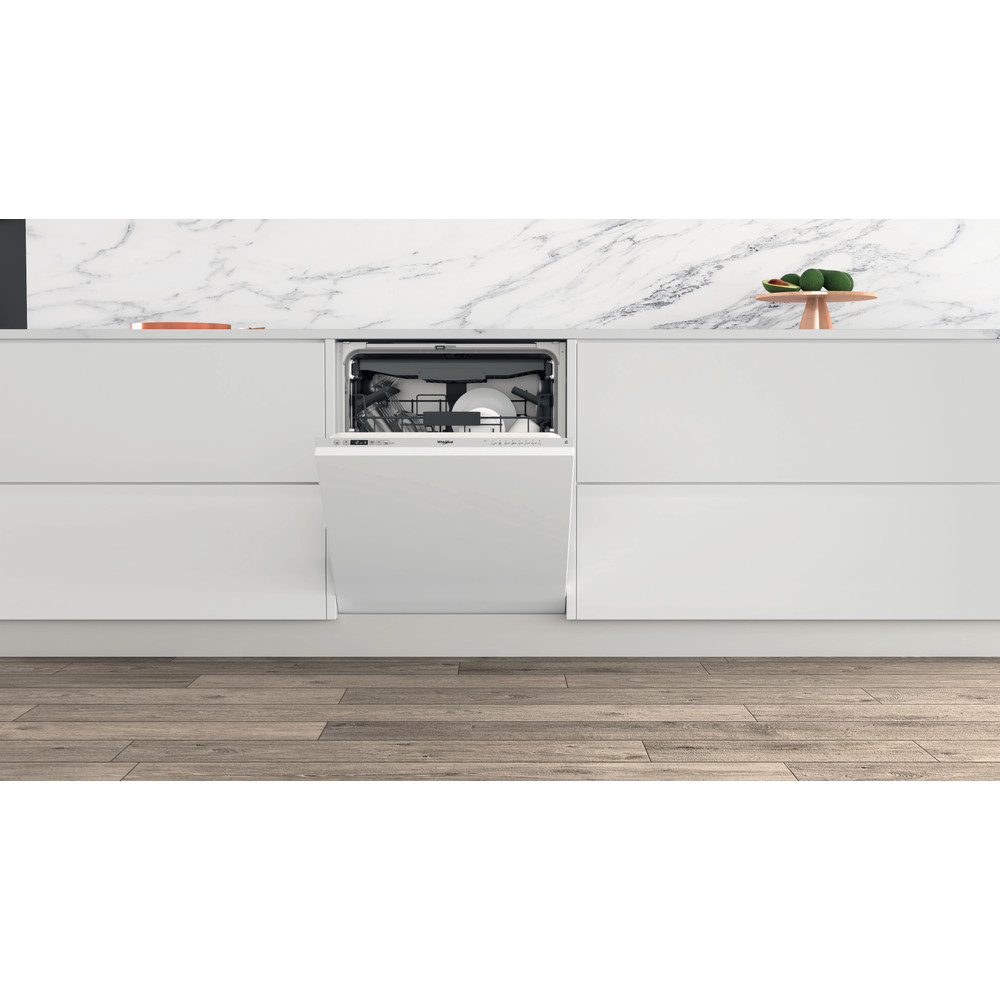 Whirlpool Umývačka riadu Vstavané WIC 3C26 F Full-integrated E Lifestyle frontal open