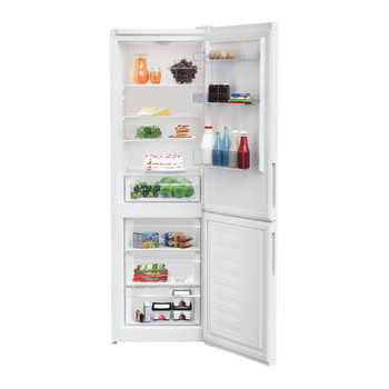 Indesit Koel/vriescombinatie Vrijstaand INKS 1361 W4E1 White - ARC P1 2 deuren Lifestyle frontal open