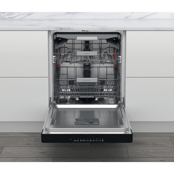 Whirlpool Diskmaskin Inbyggda WUO 3T333 PF Underbyggd D Frontal open