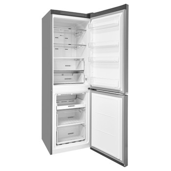Whirlpool Kombinirani hladnjak Samostojeći W7 811O OX Optički Inox 2 doors Perspective open