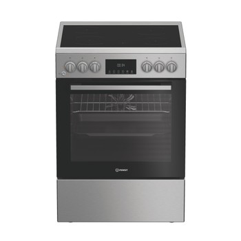 Indesit Готварска печка I6V8LMX Инокс Electrical Frontal