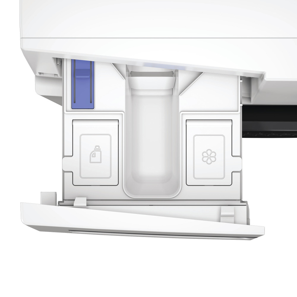 Whirlpool Lavadora Libre instalación WAPM 87W ADS SPT Blanco Cargador frontal A Drawer