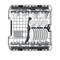 Whirlpool Nõudepesumasin Integreeritav WBC 3C26 B Half-integrated E Frontal