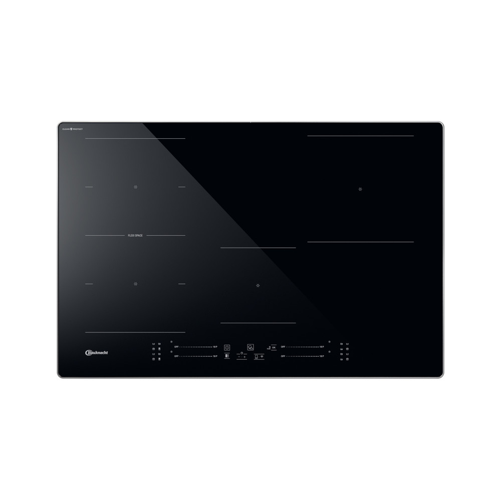 Bauknecht Table de cuisson BS 2677F CPAL Noir Induction vitroceramic Frontal