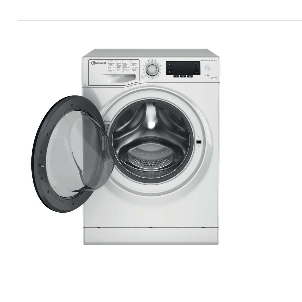Bauknecht Lavante-séchante Appareil à pose libre WATR 97260 N Blanc Chargeurs frontaux Frontal open