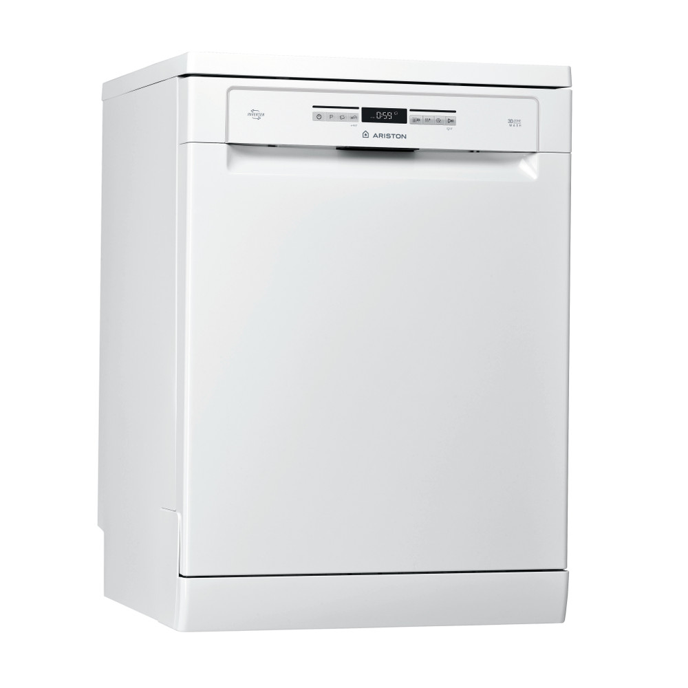 Ariston Dishwasher Free-standing LFO 3P23 W L Free-standing A Perspective