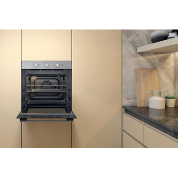 Whirlpool Ovn Integrert OMK38HU0X Elektrisk A Lifestyle frontal open