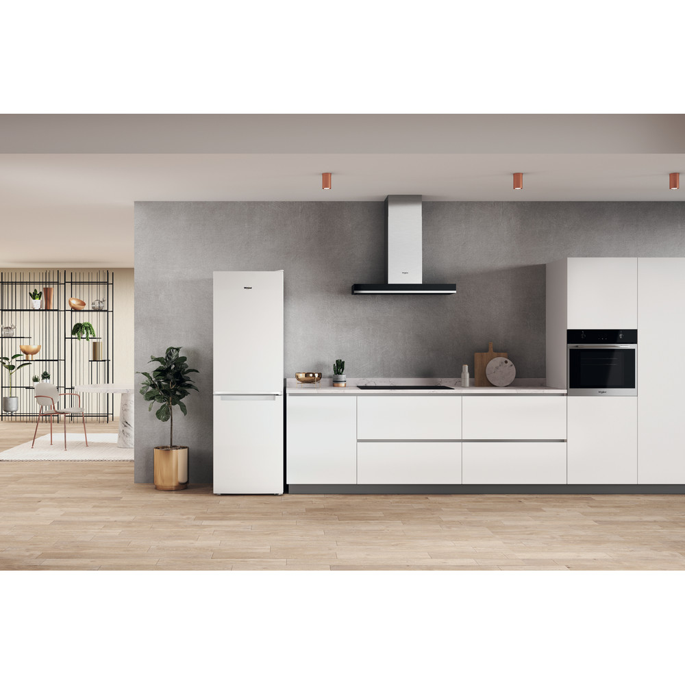 Whirlpool Hűtő/fagyasztó kombináció Szabadonálló W7X 83A W Global fehér 2 doors Lifestyle frontal