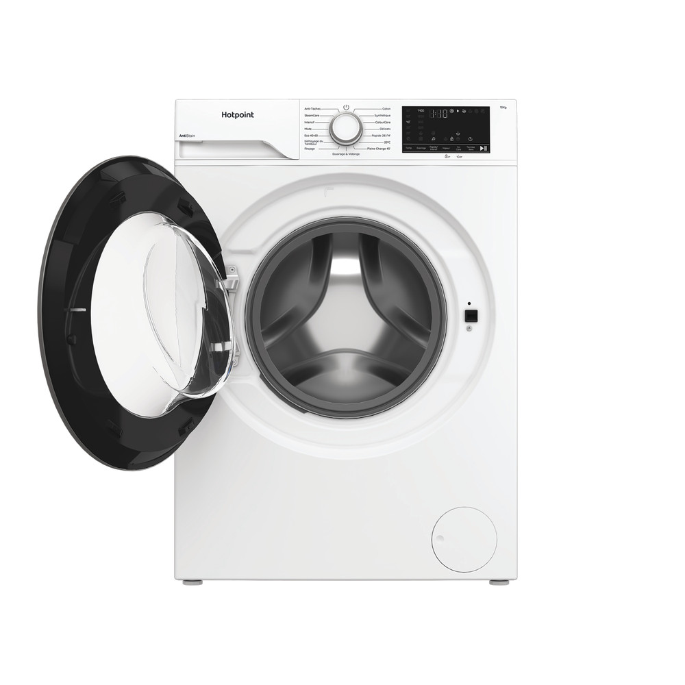Hotpoint Lave-linge Pose-libre H 101 ANTI STAIN FR Blanc Lave-linge frontal A Frontal open